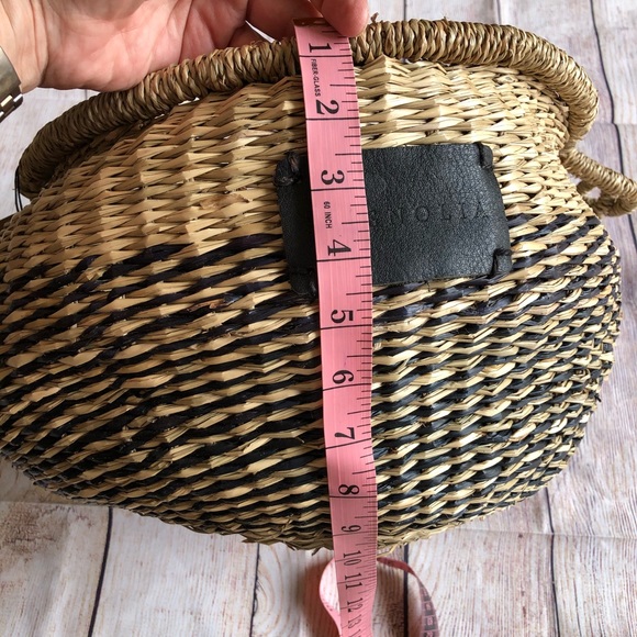 Magnolia Home Seagrass Basket TOTE NEW NWT - Picture 5 of 8